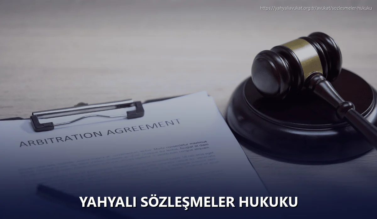 Yahyali Sözleşmeler Hukuku